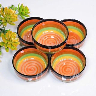 SET 10 CHÉN SỨ CẦU VỒNG CHÉN CƠM T12