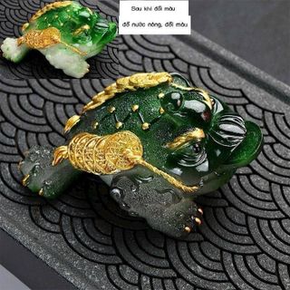 Thiềm Thừ Đổi Màu   - Ngậm Tiền Trang trí