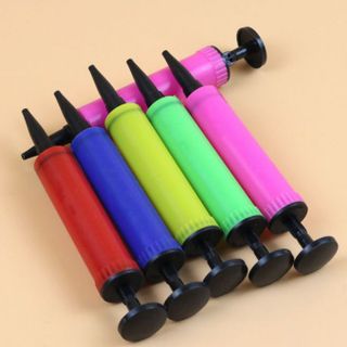 Bơm bóng bay mini cầm tay đẩy bơm khí bóng số trang trí tiệc L0654