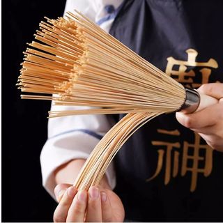 Bàn chải cọ xoong nồi sợi tre tự nhiên chổi cọ vệ sinh nồi chén bát nhà bếp cọ rửa sợi tre đa năng L1014