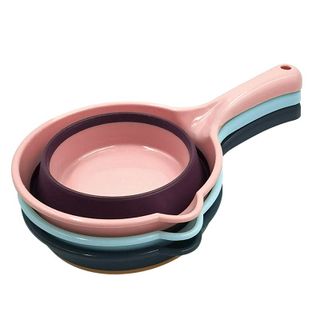 Ca Múc Nước Gấp Gọn Nhựa Dẻo Đa Năng Có Tay Cầm, Ca Đong Nước Dày Dặn Dùng Nhà Bếp Tưới Cây Rửa Rau L0433