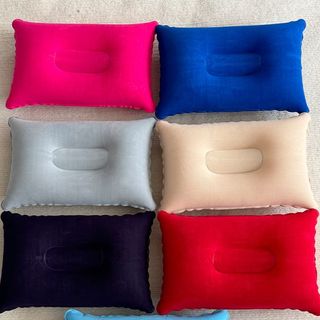 Gối hơi du lịch cắm trại hình chữ nhật gối di động nghỉ trưa văn phòng ngủ trưa trên ghế sofa L0843