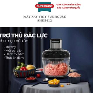 MÁY XAY THỊT CỐI THỦY TINH SUNHOUSE SHD5412