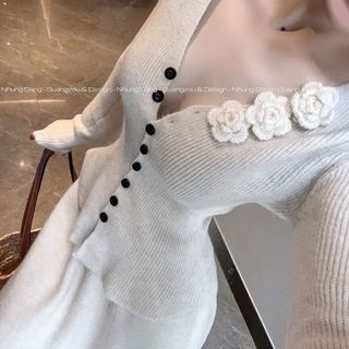 ✨ SÉT LEN QCCC L1 – HOA NỔI TINH XẢO – CHÂN VÁY DÁNG DÀI TÔN DÁNG ✨