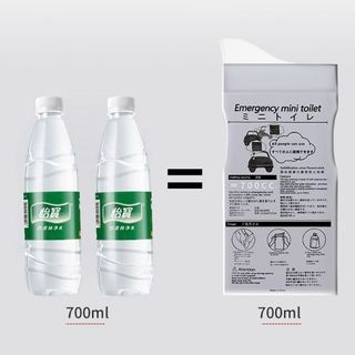 Túi đựng nước tiểu túi ói khẩn cấp unisex dùng một lần đi du lịch kẹt xe trên cao tốc L0341