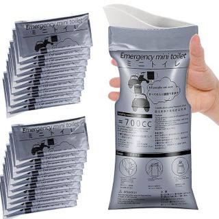 Túi đựng nước tiểu túi ói khẩn cấp unisex dùng một lần đi du lịch kẹt xe trên cao tốc L0341