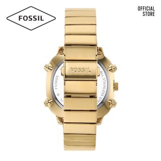 ĐỒNG HỒ NAM CAO CẤP POSSIL DÂY THÉP VÀNG MẶT VUÔNG HAI HIỂN THỊ FULLBOX