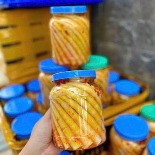 Măng Trúc ngâm tỏi ớt - hủ 1kg luôn nước