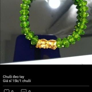 Vòng đeo tay xanh lá mix tỳ hưu mẫu y hình nha