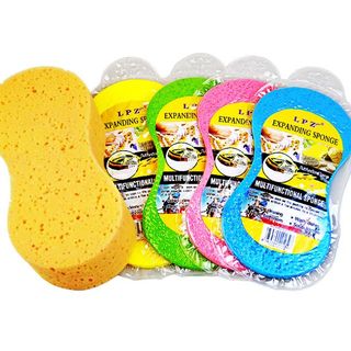 Bọt biển rửa xe hình số 8 bọt biển nén chân không hình tổ ong rửa xe đánh bóng xe L1052