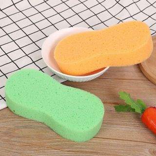 Bọt biển rửa xe hình số 8 bọt biển nén chân không hình tổ ong rửa xe đánh bóng xe L1052