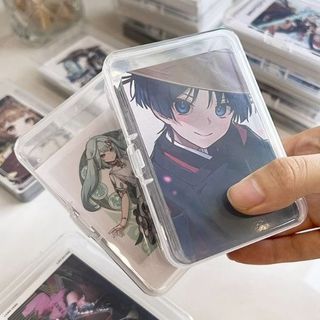 Hộp nhựa trong suốt đựng danh thiếp card visit hộp đựng thẻ game thẻ thành viên phân loại có nắp L0923