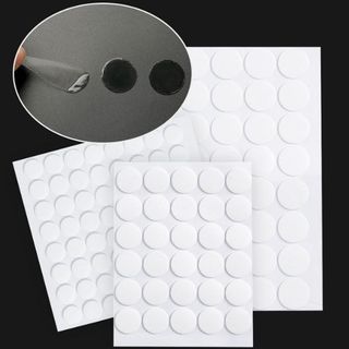Vỉ 70 miếng Keo dán hai mặt Acrylic hình tròn keo dán hai mặt nano trong suốt dán hai mặt L0342