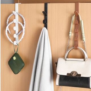 Móc treo cửa chữ L móc quần áo vật dụng nón mũ đa năng móc treo sau giá đỡ treo cửa tủ cửa phòng L1223