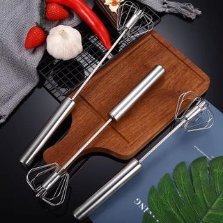 Dụng Cụ đánh trứng bán tự động bằng thép không gỉ, khuấy kem, đánh khuấy dụng cụ làm bánh L0621