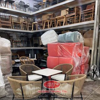Ghế cafe cao cấp đan dây dù