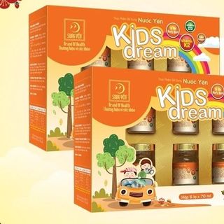 Nước Yến Kids Dream dành cho trẻ - YẾN SÀO SONG YẾN (Lốc 6 Lọ x 70ml)