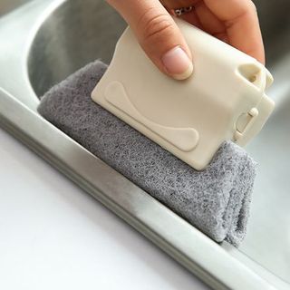 Chổi vệ sinh rãnh cửa sổ dụng cụ vệ sinh khe hở cửa chổi quét bụi quét dọn nhà cửa L0852