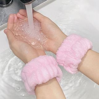 Vòng đeo tay chống thấm nước rửa mặt chống ướt cổ áo sàn nhà, ống tay chống ẩm thấm mồ hôi (2 Cái)L0612