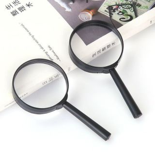 Kính lúp cầm tay cho người già đọc sách kính lúp nhựa cho học sinh kính lúp cầm tay đọc báo L0214