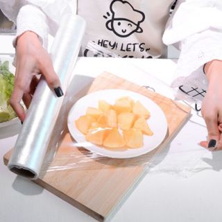 Cuộn Màng bọc thực phẩm 30CM dùng một lần cho gia đình để bảo quản thực phẩm trong tủ lạnh L0951