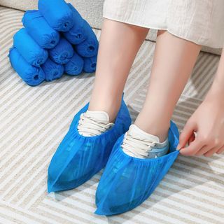 bao bọc giày trong nhà chống trượt dùng một lần vải không dệt chống bẩn phù hợp với mọi loại giày dép L0932