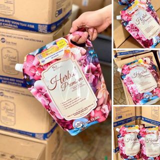 COMBO THÙNG 4 TÚI NƯỚC GIẶT XẢ HERBAL