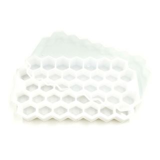 Khay đá tổ ong silicon 37 viên khuôn làm đá viên làm thạch rau câu bền bỉ L0853