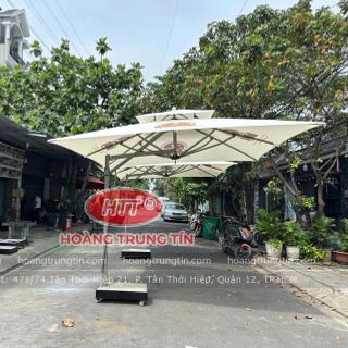 Dù lệch tâm vuông 3m dù che ngoài trời