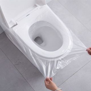 Miếng lót bồn cầu dùng một lần giấy lót bồn cầu chống thấm nước dùng khi đi du lịch vệ sinh bên ngoài L1031