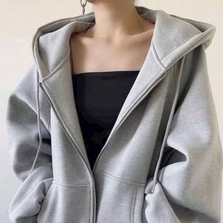 áo khoác nỉ from rộng