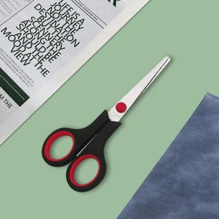 Kéo nhà bếp, kéo thép không gỉ chịu lực cầm tay, kéo thủ công học sinh nhân viên văn phòng L1811