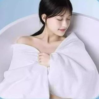 Khăn tắm Khăn mặt cotton dùng một lần du lịch nguyên chất khăn tắm gia đình khách sạn dày dặn L1541