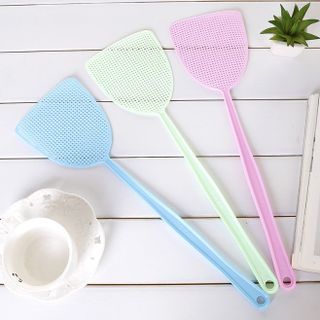 Vợt đập ruồi đập muỗi cán dài bằng nhựa dẻo, vợt đuổi ruồi muỗi tránh ô nhiễm lây bệnh L1311