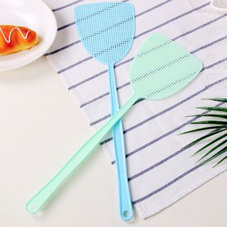 Vợt đập ruồi đập muỗi cán dài bằng nhựa dẻo, vợt đuổi ruồi muỗi tránh ô nhiễm lây bệnh L1311