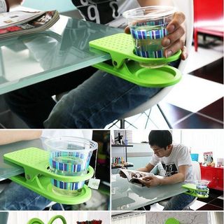 Kẹp cốc nước để bàn lớn, kẹp cốc nhựa để bàn văn phòng, giá để cốc nước tiết kiệm không gian L1521