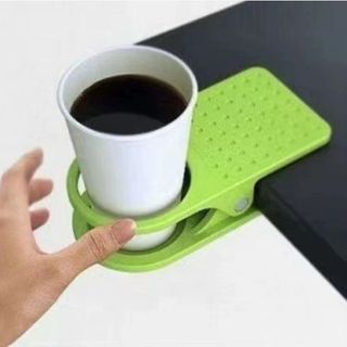 Kẹp cốc nước để bàn lớn, kẹp cốc nhựa để bàn văn phòng, giá để cốc nước tiết kiệm không gian L1521
