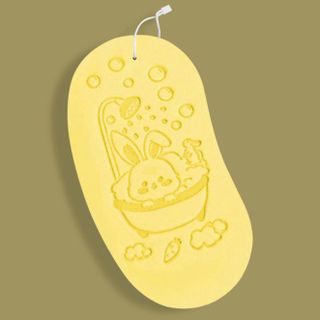 Mút tắm Bọt biển tắm trẻ em, miếng chà lưng hình hạt đậu, khăn tắm gia dụng dễ thương, bọt biển tắm dành cho nữ L1422