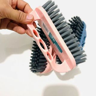 Bàn chải hình chữ nhật cầm tay, bàn chải đánh giày, bàn chải giặt quần áo, bàn chải vệ sinh gia dụng L1813