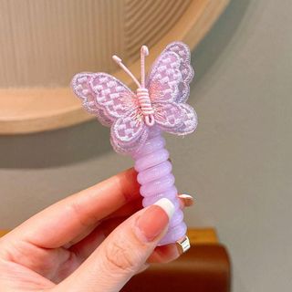 Kẹp Tóc Bướm Pastel Dễ Thương Thiết Kế Độc Đáo Chất Liệu Mềm Mại Phù Hợp Mọi Phong Cách Thời Trang
