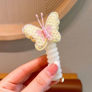 Kẹp Tóc Bướm Pastel Dễ Thương Thiết Kế Độc Đáo Chất Liệu Mềm Mại Phù Hợp Mọi Phong Cách Thời Trang