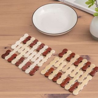 Thảm tre lót nồi cách nhiệt, tấm thảm bàn bếp, thảm tre lót chén bát chảo nóng đặt bàn L1814