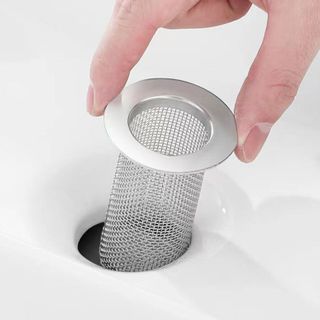 Lưới lọc cống thoát nước bằng thép không gỉ, lưới lọc chống tắc nghẽn Lavabo phòng tắm, bộ lọc thoát nước sàn L1312