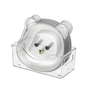 Đĩa nhổ xương hình gấu hoạt hình dễ thương, đĩa đựng đồ ăn nhẹ trái cây đựng đồ sấy khô L1314