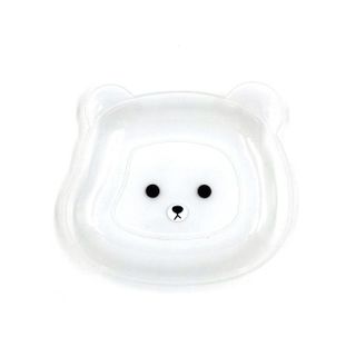 Đĩa nhổ xương hình gấu hoạt hình dễ thương, đĩa đựng đồ ăn nhẹ trái cây đựng đồ sấy khô L1314