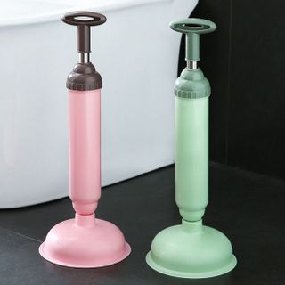 Dụng cụ thông thụt thông tắc ngẽn bồn cầu nhà vệ sinh tay đẩy chân không thông tắc cống L1233