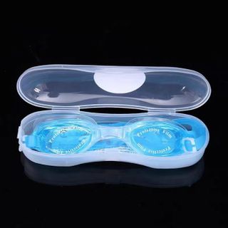 Kính bơi người lớn bảo vệ mắt có hộp, Kính bơi chống nước chống sương mù, Kính lặn hồ bơi đi biển L1321