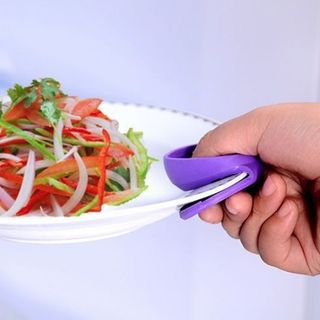 Dụng Cụ Kẹp bát đĩa cách nhiệt silicon dùng lò vi sóng, găng tay cách nhiệt bằng silicon, kẹp bát chống bỏng ( 1 Chiếc) L1411