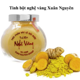 TINH BỘT NGHỆ VÀNG - XUÂN NGUYÊN (75gr/lọ)