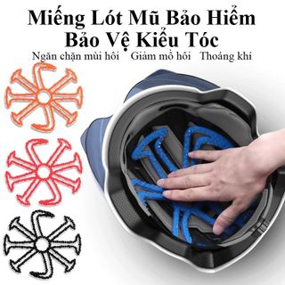 Tấm Lót Silicon Bên Trong Mũ Bảo Hiểm, Linh Hoạt, Chống Biến Dạng, Tấm Lót Mũ Bảo Hiểm Xe Máy L1843